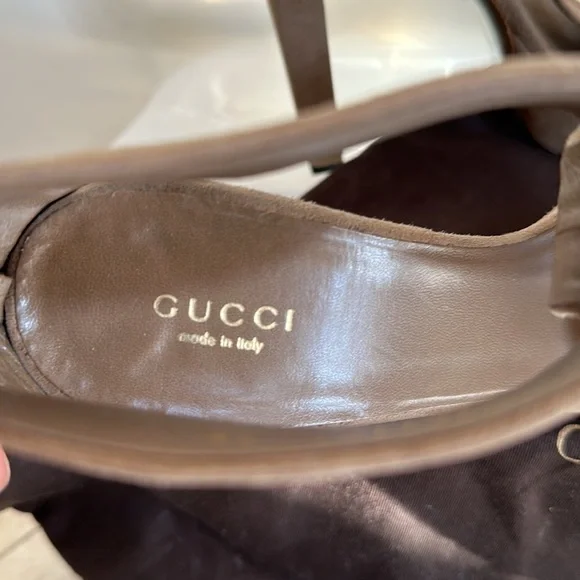 Gucci nude platform 4 1/2”. Size 38​​​​​​​​​​​​​​​ - Picture 4 of 8